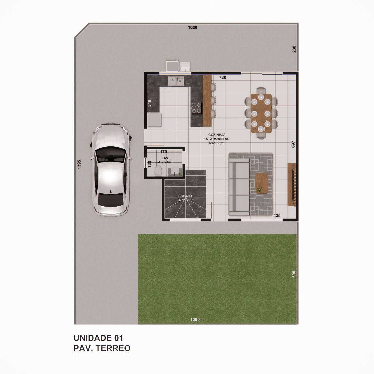 Planta Térreo - Unidade 1